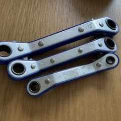 板ラチェットレンチ 6-13mm クロムバナジウムのサムネイル