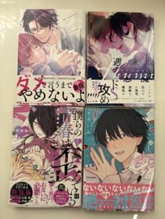 BL漫画 4冊セット まとめ売りのサムネイル
