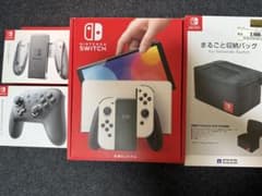 ち様専用　Nintendo Switch 有機ELモデル 本体付属品セットのサムネイル