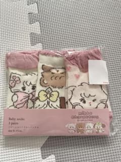 Mikko characters ベビー靴下 3足セット 9-15cmのサムネイル
