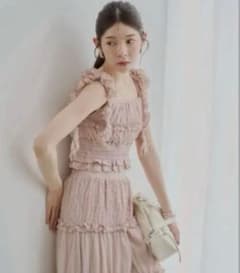 Chico シャーリングタンク+シャーリングフレアスカートのサムネイル