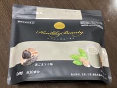 カーブス・ヘルシービューティ・黒ごまラテ味・1袋・※スプーンなし