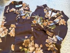 セット】アロハドレス&シャツwaikiki-wear by mildred
