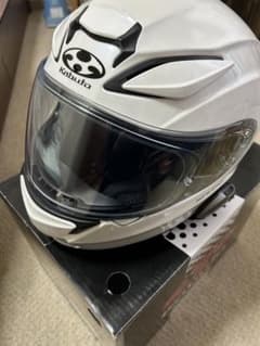 Kabuto Shuma XL パールホワイト ヘルメット B+com その他付のサムネイル