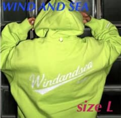 人気‼︎ size L windandsea ウィンダンシー 蛍光パーカーのサムネイル