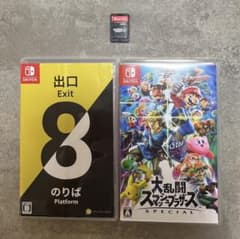 Switch ソフト 3本セット スマブラ 8番出口 ポケモンZA - メルカリ