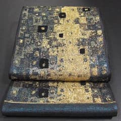 期間限定大幅値下げ！西陣織袋帯 クリムト・名画をモチーフに【綿芯御仕立付】 期間限定大幅値下げ！西陣織袋帯 クリムト・名画をモチーフに【綿芯御