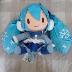 하츠네 미쿠시리즈 스페셜 푹신푹신 인형 SNOW MIKU 2012