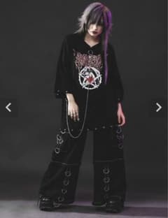 【REFREM×SHIINAHAKARI】 チェーン付きデザインビッグカットソーのサムネイル