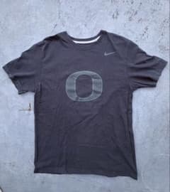 old nike 00s oregon ロゴ tシャツ 短丈　古着　返品不可のサムネイル