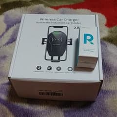 ワイヤレスカーチャージャー&自動開閉車載ホルダーとシガーソケットUSBのサムネイル