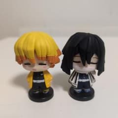 鬼滅の刃　我妻善逸＆伊黒小芭内　ミニフィギュアセットのサムネイル