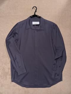 I*N様 OVERCOAT WOOL SHIRT DARK GRAY 1 I*N様 OVERCOAT WOOL SHIRT DARK GRAY 1 - メルカリ