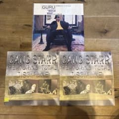 GURU / GANG STARR アナログレコード 3枚セット - メルカリ