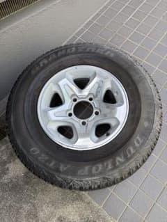 DUNLOP ダンロップ　AT20 ランドクルーザー再販70 スペアタイヤ DUNLOP ダンロップ AT20 ランドクルーザー再販70 スペアタイヤ - メルカリ