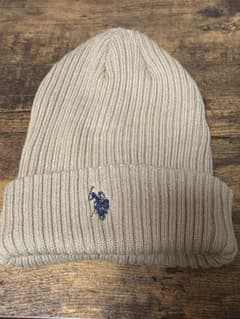 U.S.POLO ASSN. ニット帽 ベージュのサムネイル