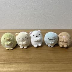 Sumikko Gurashi Palm-Sized Plush Toy Set of 5