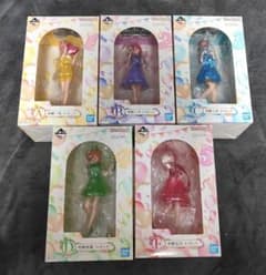五等分の花嫁 フィギュアなどグッズ まとめ売り 中野一花 二乃 三玖 四葉 五月 五等分の花嫁 五つ子セレブレーション フィギュア 一花 二乃 三玖 四葉