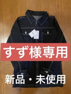 【新品・未使用】GRL ベルト付きジップデニムミニワンピース Lサイズのサムネイル