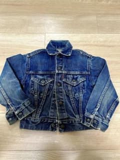 60年代製 LEVIS ビッグE 均等V 70805 kids サイズ８のサムネイル
