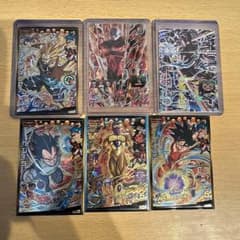 ドラゴンボールヒーローズ計6枚　sec urのサムネイル