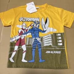 ウルトラマン　バルタン　Tシャツ　黄色　110サイズのサムネイル