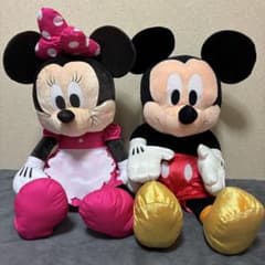 ミッキー&ミニー　ぬいぐるみ