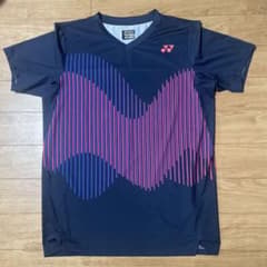 1*9様 YONEX ヨネックス ゲームシャツ ネイビー Lサイズのサムネイル