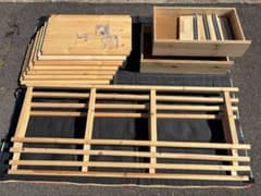 IKEA イケア IVAR イーヴァル 木製ラック シェルフユニット 値引き可