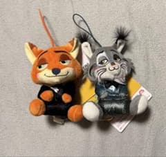 ズートピア2 こてっとぺったんマスコット〜ドレッシー〜 2点セットのサムネイル