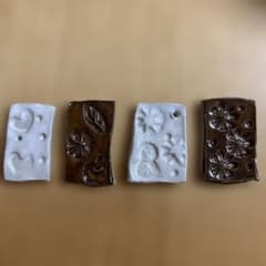 陶器 箸置き 4個セットのサムネイル