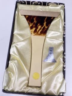 名工】津軽三味線 鼈甲撥 高山製・一枚甲®️ 極上 美品 入手困難 バチ
