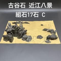 Thumbnail of 盆石　古谷石　近江八景　組石17石 (C)