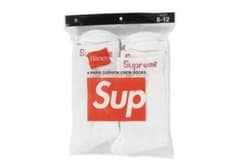 Supreme Hanes Cushion Crew Socks 2 pairsのサムネイル