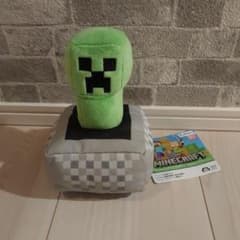 MINECRAFT クリーパー プルバックぬいぐるみのサムネイル