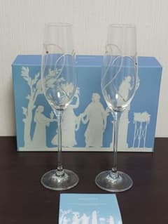 WEDGEWOOD シャンパングラスペアセット 未使用品のサムネイル