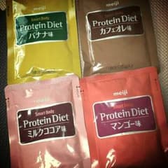 meiji プロティンダイエット４袋のサムネイル