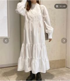 アプレジュール ティアードシャツワンピースL〜XLのサムネイル