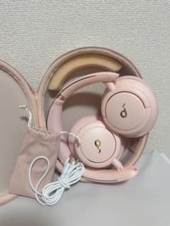 Anker Soundcore ワイヤレスヘッドホン 本体 ピンクのサムネイル