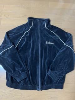 ジャケット・アウター COOTIE Velour Training Top S COOTIE PRODUCTIONS - Velour Training Top/ BLACK / ベロア