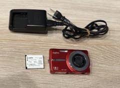 SANYO DSC-X1260 デジタルカメラ 赤 レッド 動作確認済み - メルカリ