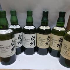 白州12年 3本　白州ＮＶ ３本のサムネイル