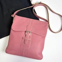 LOEWE センダ ショルダーバッグ クロスボディ ポシェット レザー 