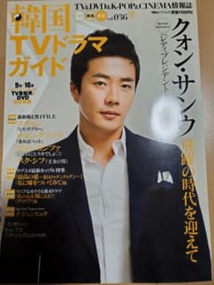 韓国TVドラマガイド vol.036 (クォン・サンウ、チャン・グンソク、パク…のサムネイル