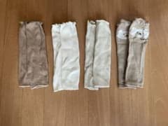 SOWAN レッグウォーマー 3足＋しまむら レッグウォーマー 1足のサムネイル
