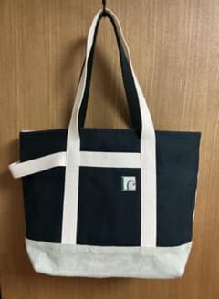 帆布 トートバッグ 大容量 45cm 肩掛け スエード調 生成りのサムネイル