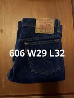 Levi's 606 W28 L32 ダークブルーデニムのサムネイル