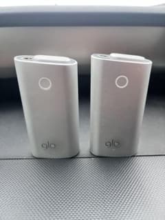 glo 電子タバコ本体 シルバー 2台セットのサムネイル