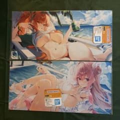 승리의 여신이치방쿠지 NIKKE CHAPTER8 D상 플레이 매트 2종 세트