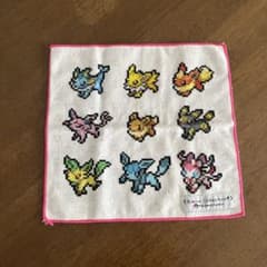 ポケモン イーブイコレクション ハンカチ タオル 新品未使用のサムネイル